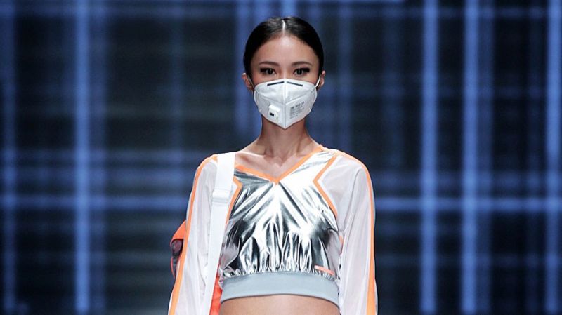 Модная коллекция респираторов для китайской молодежи