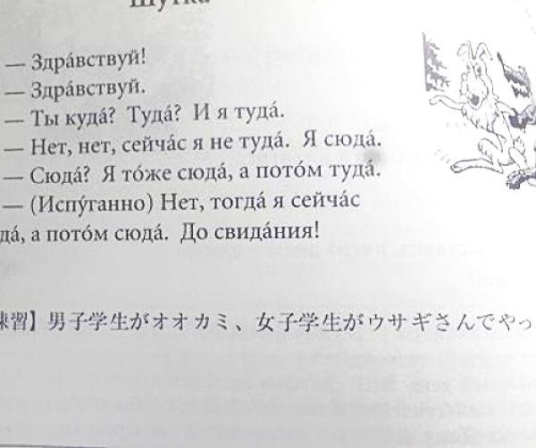Примеры предложений из иностранных учебников русского языка