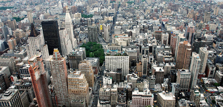Самые первые небоскрёбы Нью-Йорка