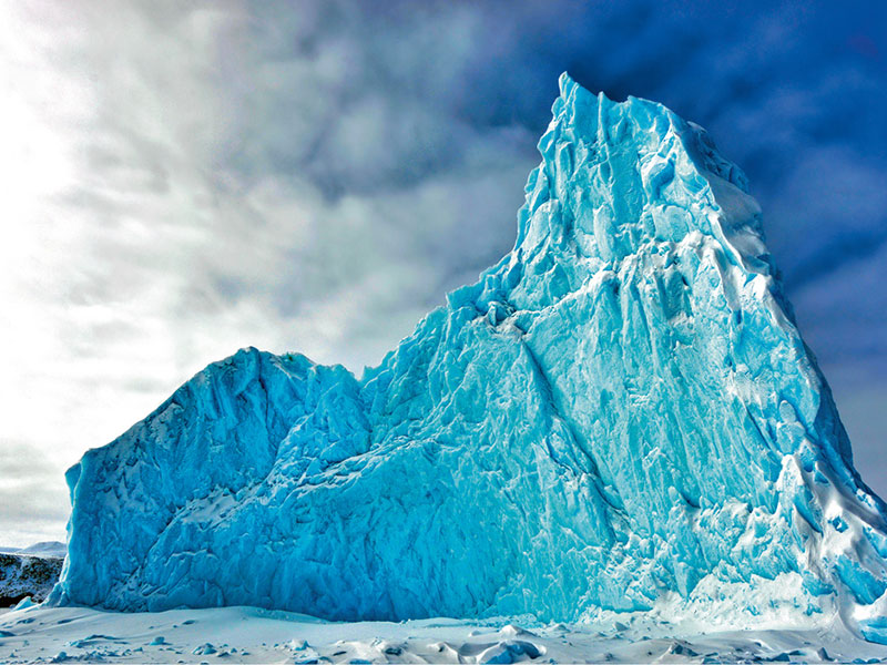 Красота айсбергов из разных мест нашей планеты