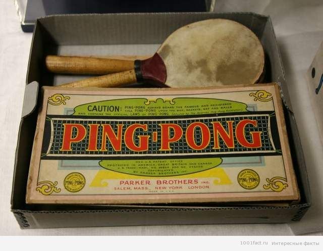 Интересные факты о Пинг-понге