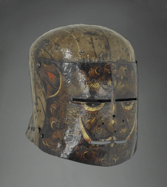 Шлемы немецких рыцарей 16 века