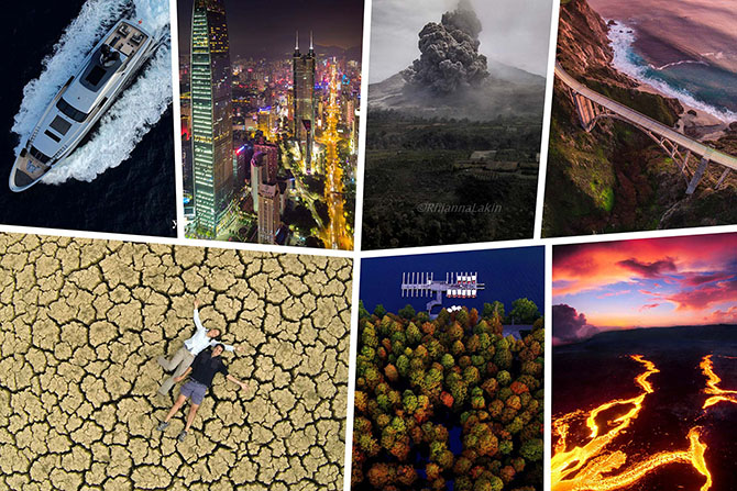 20 фотографий с воздуха из разных мест нашей планеты