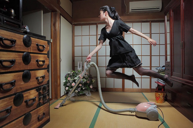 Парящие в воздухе образы от Natsumi Hayashi