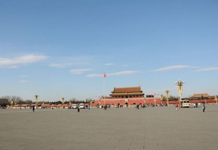 Безлюдный Пекин в канун Китайского Нового года