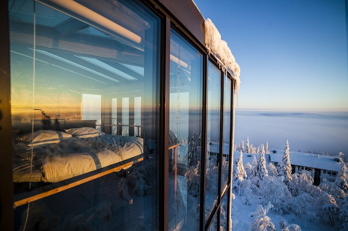Финский обзорный люкс-отель «Eagle View Suite»