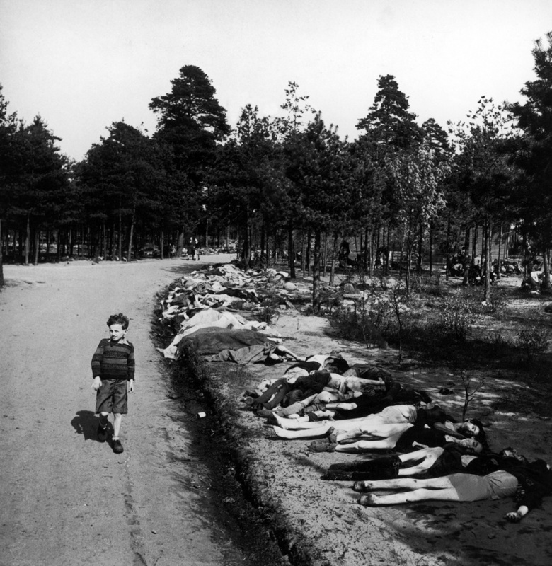 Освобождение концлагеря Берген-Бельзен на редких архивных фотографиях