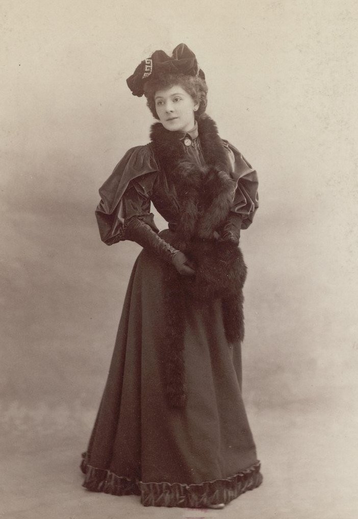 Парижская мода конца XIX века