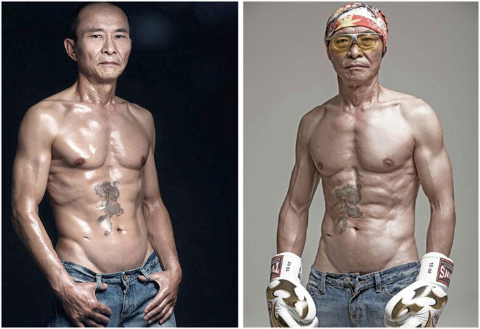 Как мужчина изменил свое тело в 61 год