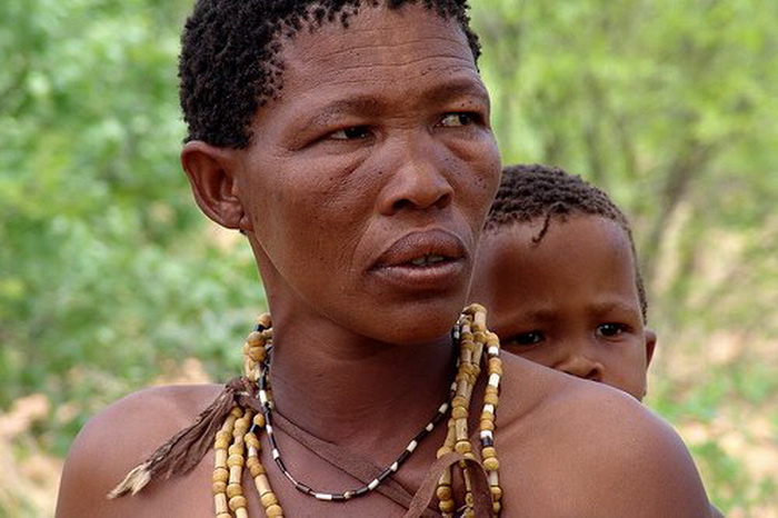 Дикое африканское племя Кунг, прославившееся мистическими ритуалами