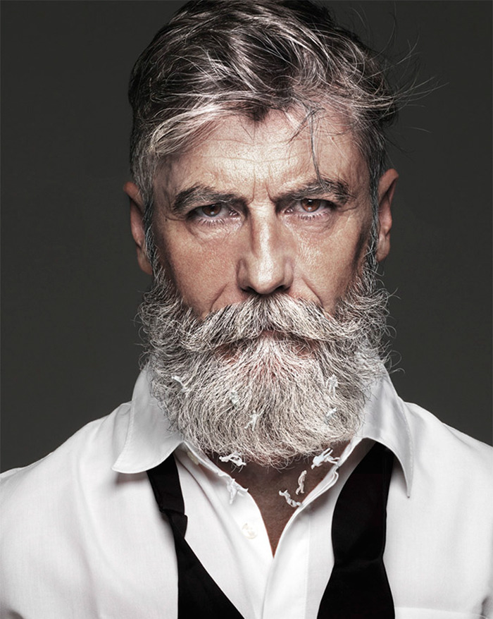 60-летний мужчина стал фотомоделью после того, как отрастил бороду
