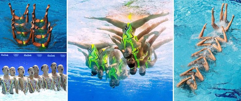 Забавное синхронное плавание на Олимпиаде 2016
