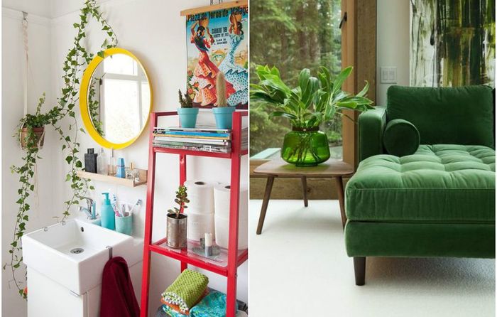 Зелёный декор дома: 10 очаровательных идей