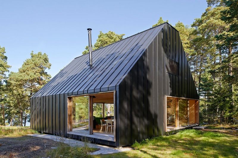 Дом с видом на море в Швеции