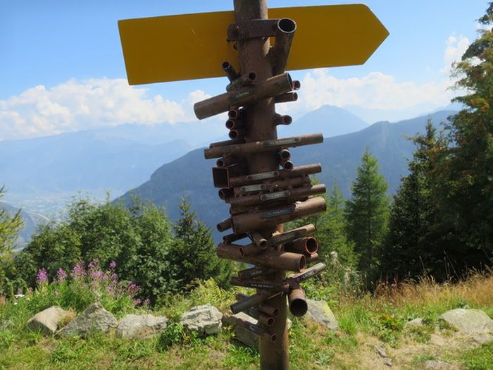 Устройство для поиска гор в Швейцарии