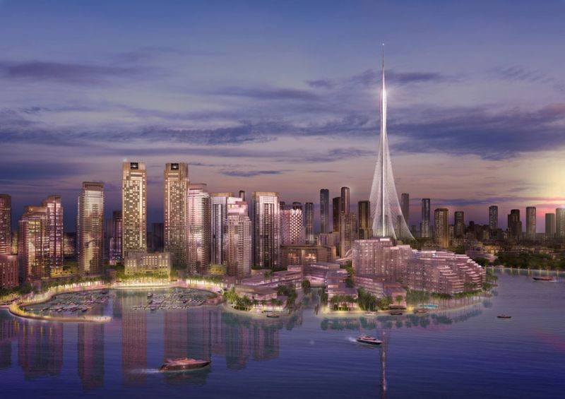 В Дубае начали строительство небоскреба рекордной высоты