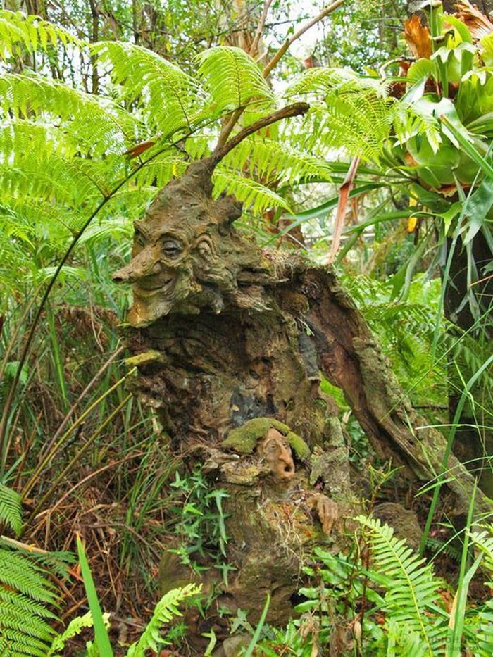 Лесные скульптуры от Бруно Торфса