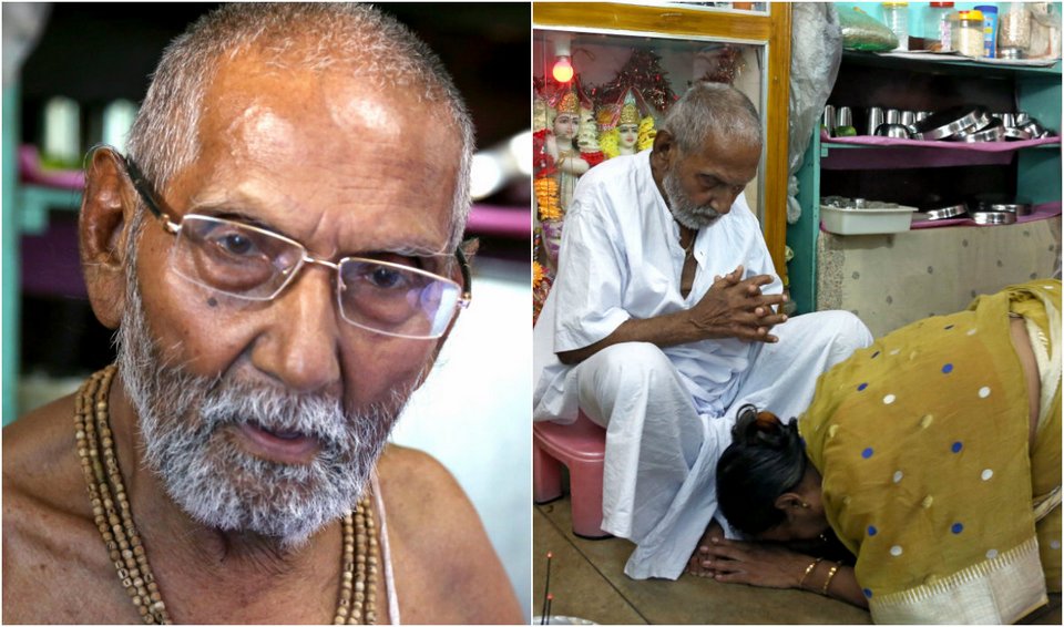 Индийский монах утверждает, что он 120-летний девственник