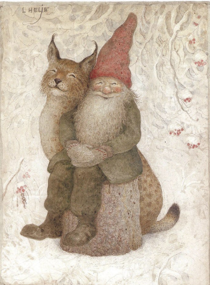 Леннарт Хелье и его рождественские зарисовки