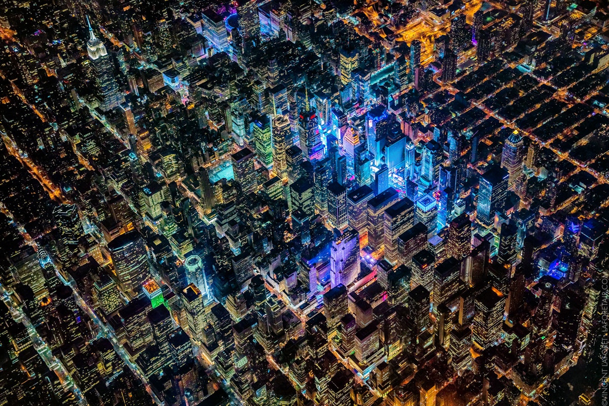 Ночные панорамы крупнейших городов мира