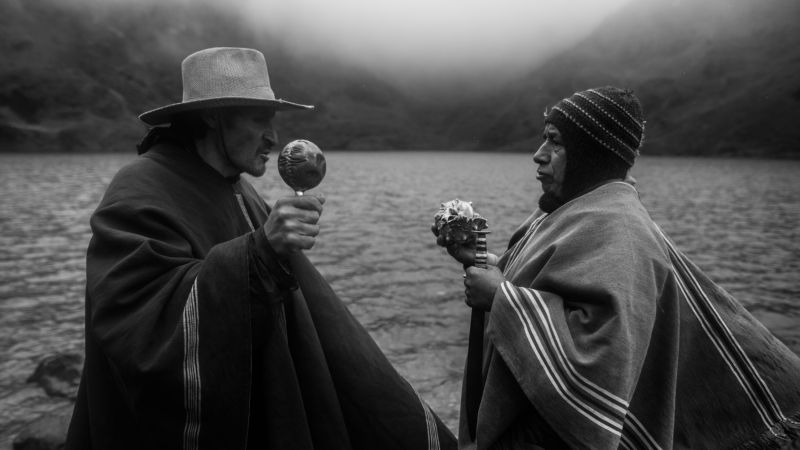 Перуанские шаманы изгоняют злых духов