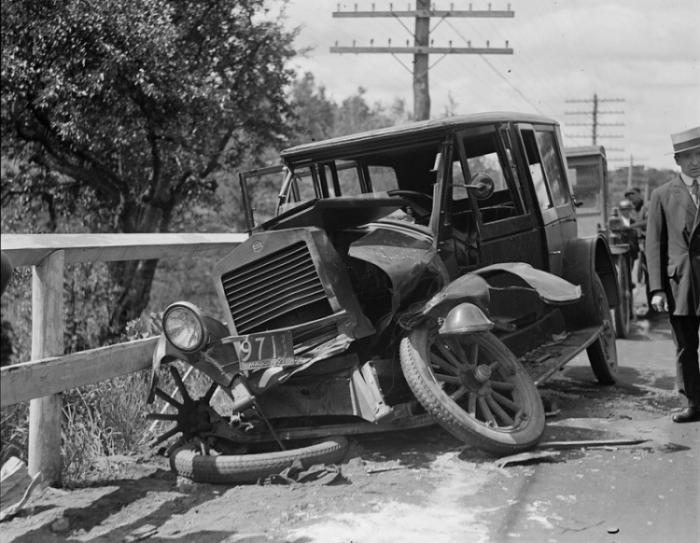 Автомобильные аварии из прошлого