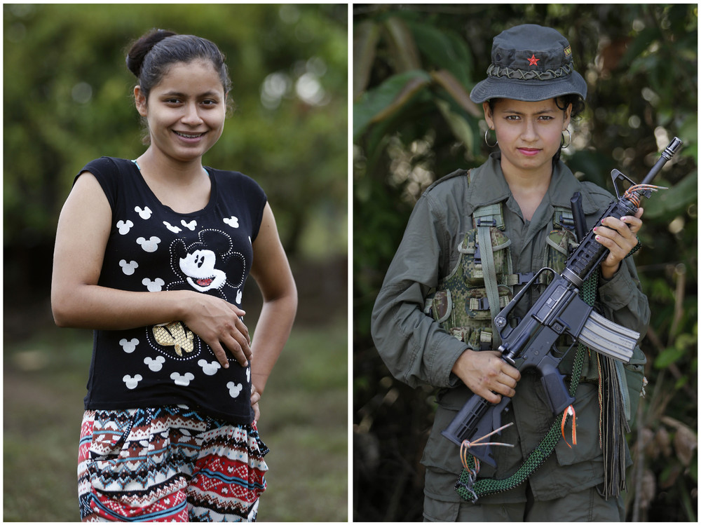 Колумбийские повстанцы меняют винтовки на погремушки