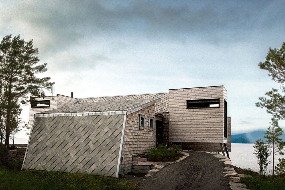 Реконструкция дома с пристройкой в Норвегии
