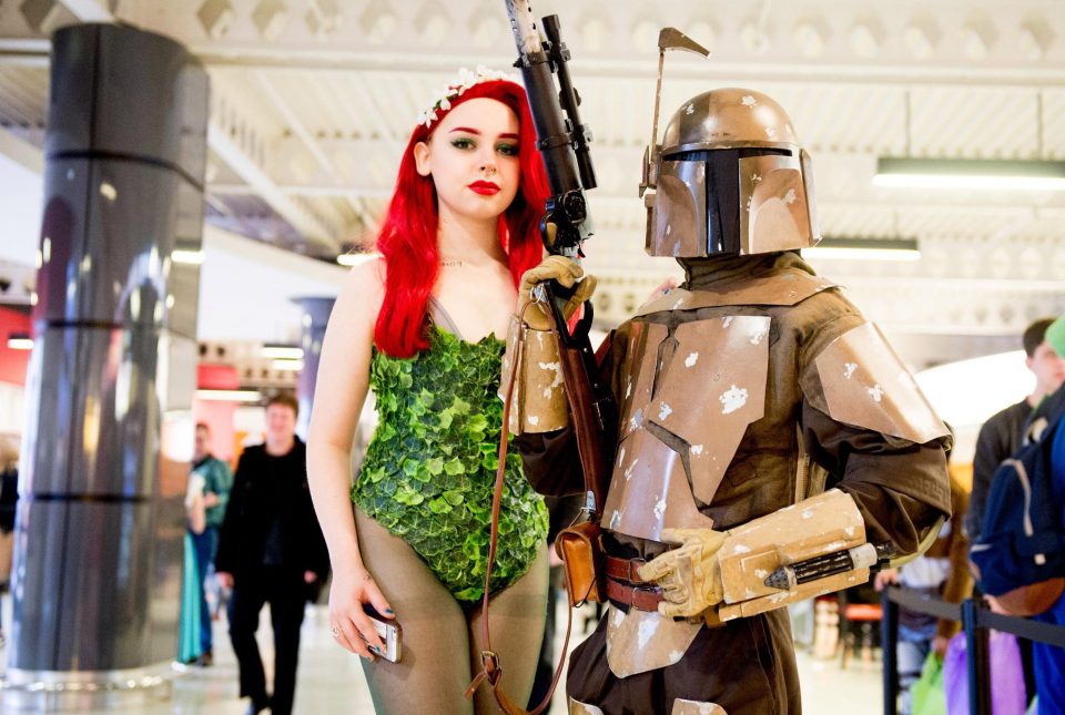 Удивительные костюмы участников Comic Con в Бирмингеме