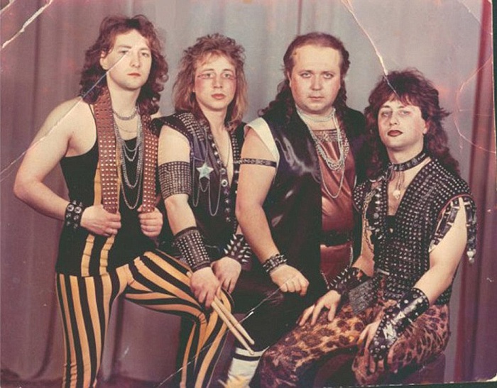 Сценические образы рок-звезд 1980-х