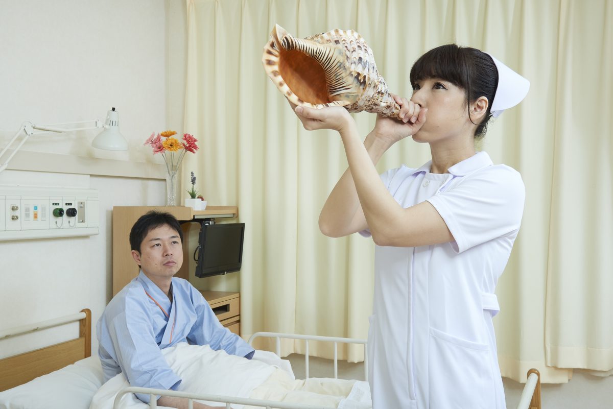 Забавные снимки японской медсестры