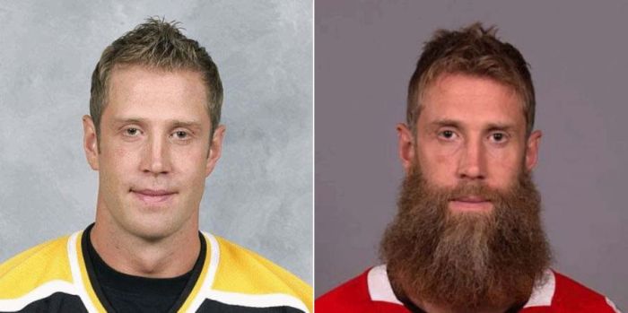 Как изменились хоккеисты NHL, когда отрастили бороды