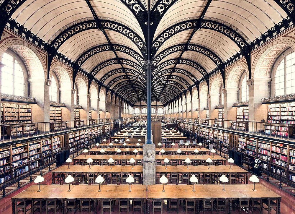 Библиотеки Европы на снимках Тибо Пуарье