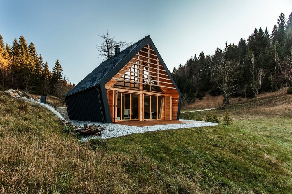 Деревянный дом в Словении