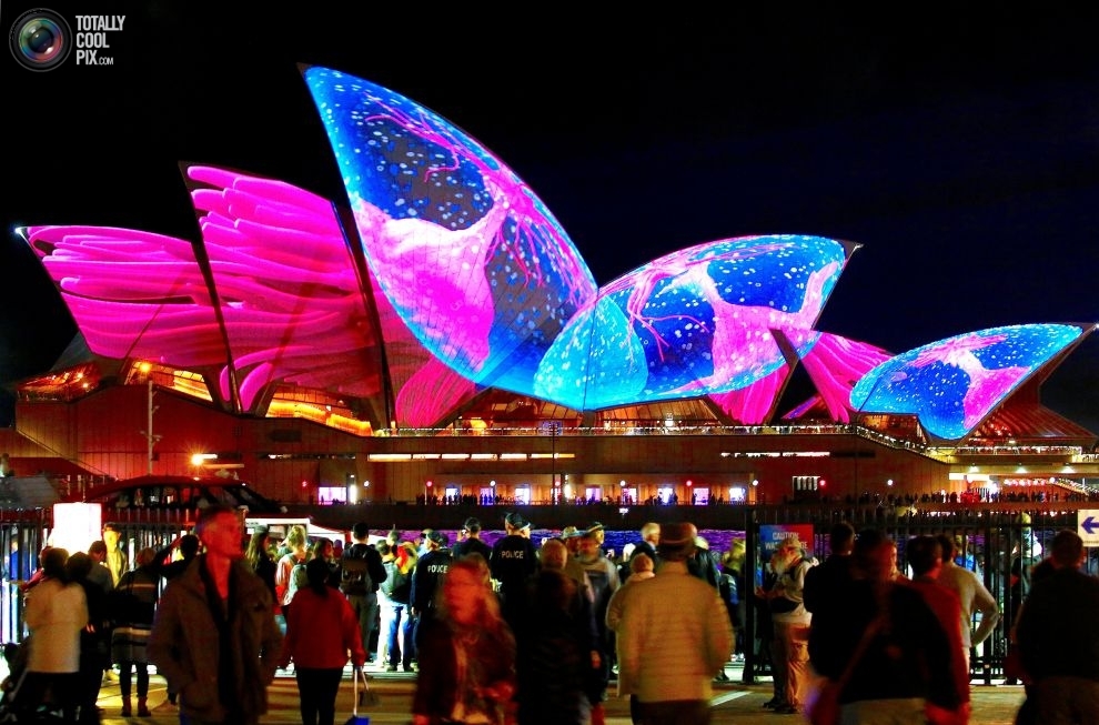 Ежегодный австралийский фестиваль музыки и света