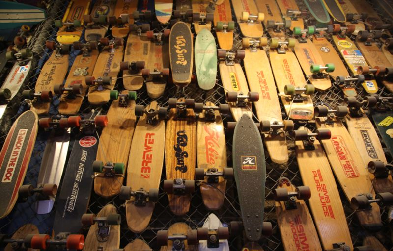 Уникальная коллекция скейтбордов стоимостью полмиллиона долларов