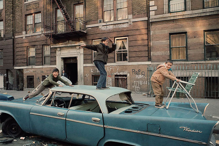 Улицы Нью-Йорка 1970-х годов на снимках Камило Хосе Вергары