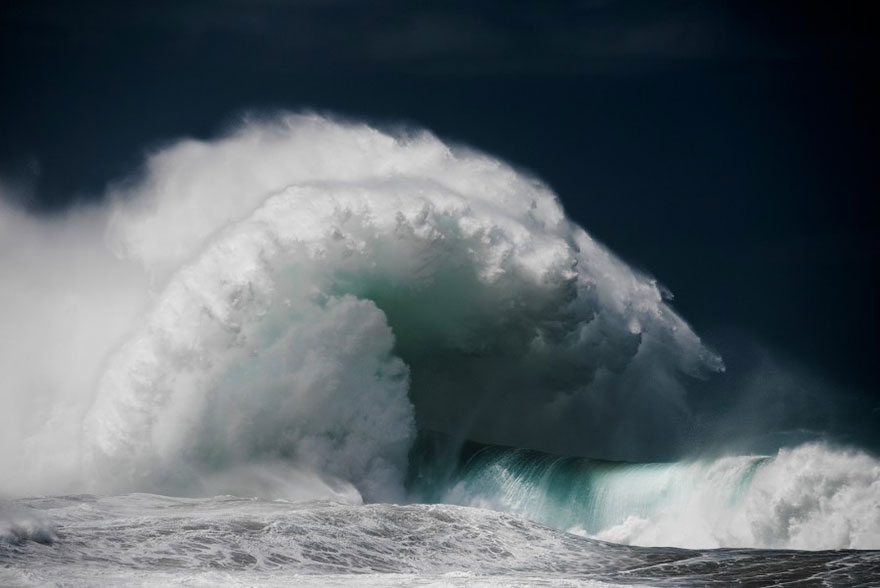 Величественная мощь океанских волн от Люка Шадболта