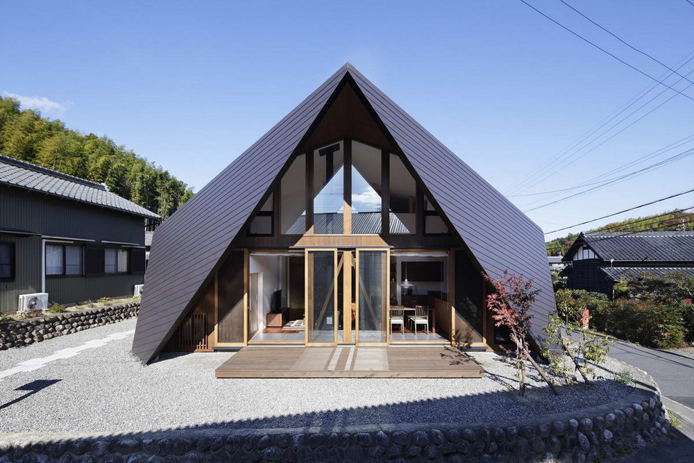 Небольшой загородный дом в японской деревне - Zefirka
