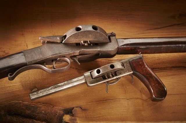 Уникальные револьверы и винтовки Джона Кохрэйна
