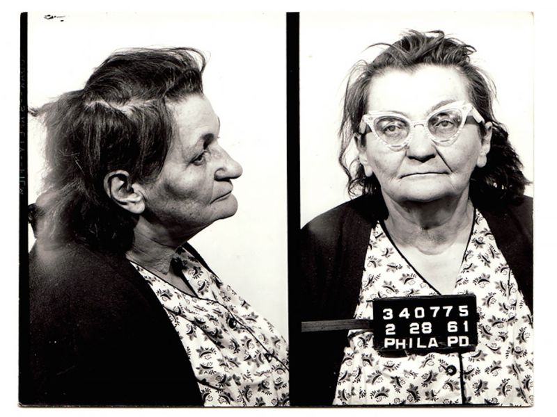 Колоритные снимки преступников Филадельфии 50-60 годов