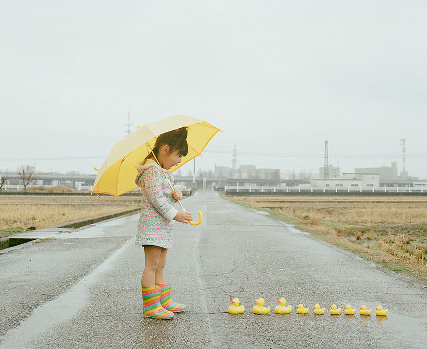 Необычный фотоальбом 4-летней японки