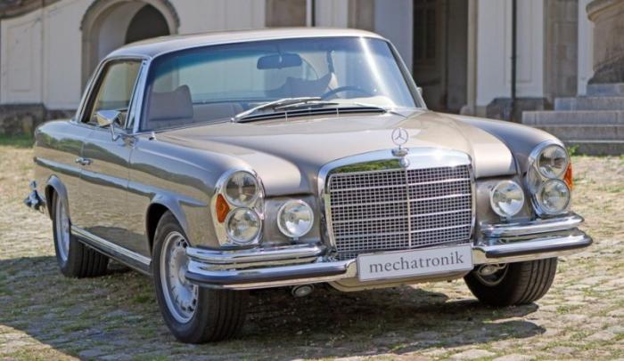 Классический Mercedes-Benz с современным сердцем