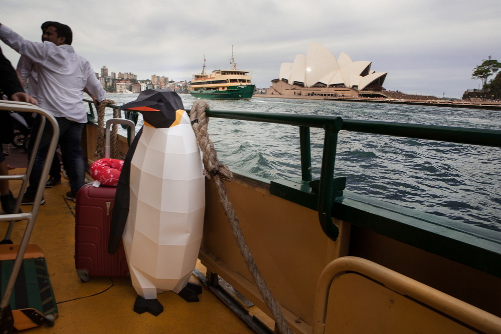 Марш пингвинов в защиту Антарктики