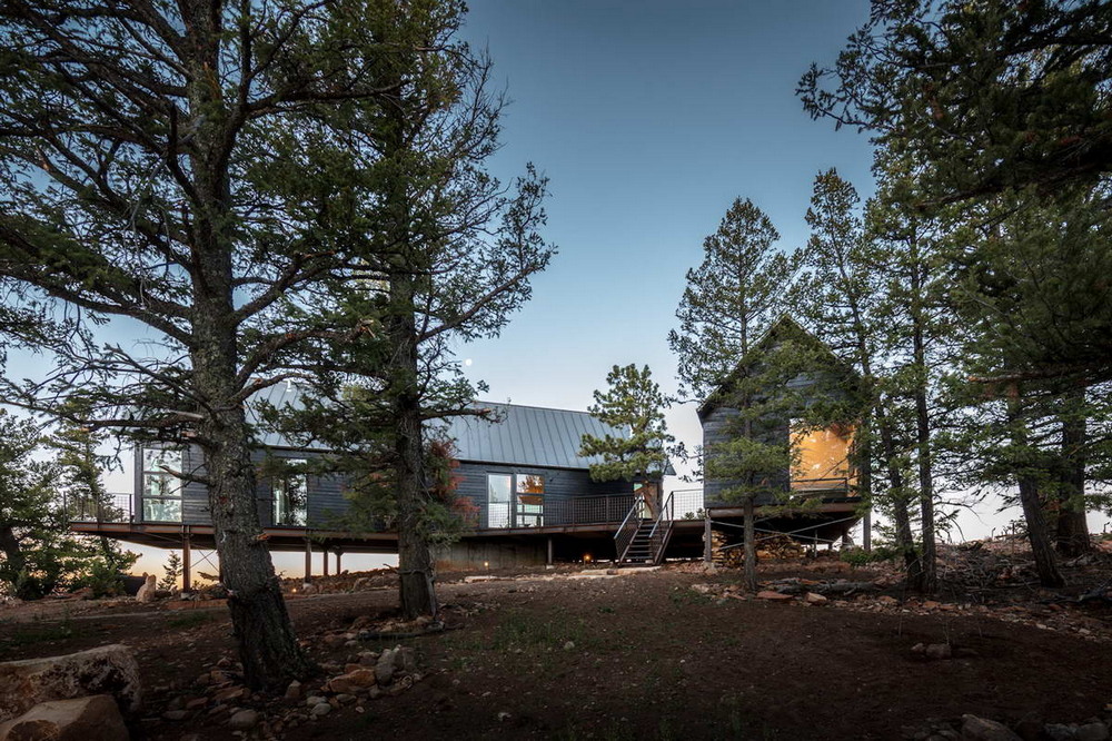 Два домика для отдыха на природе в США