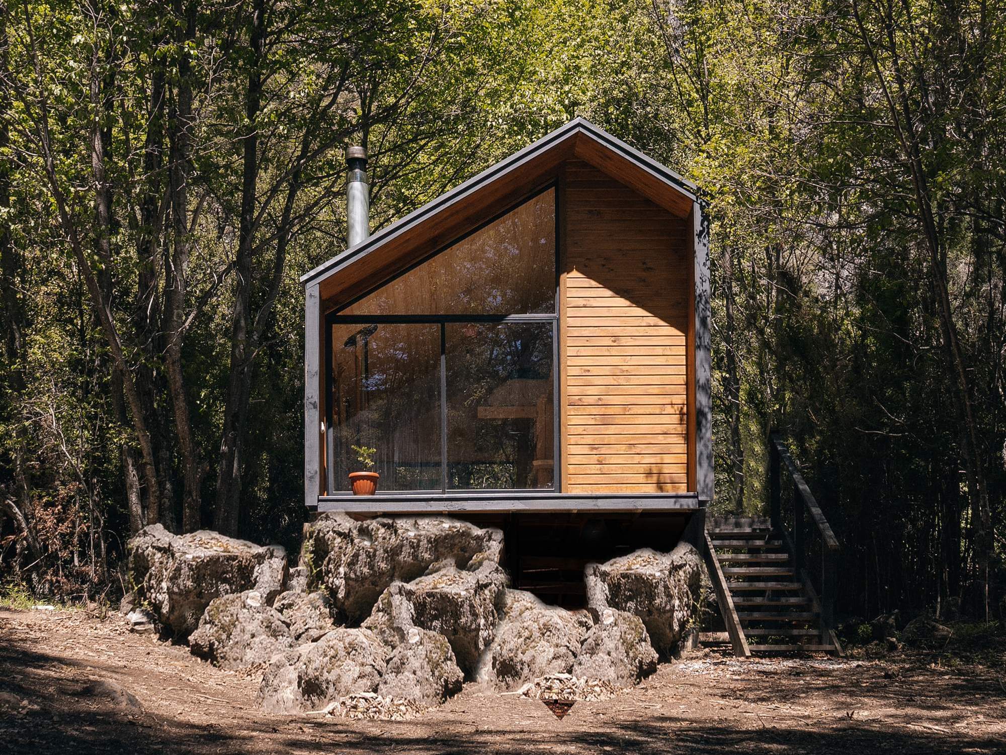 Небольшой домик в чилийских горах