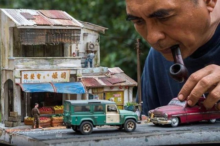 Потрясающие диорамы от малазийского художника Эдди Путера