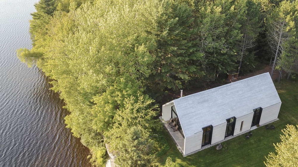 Дом «Окно на озеро» в Канаде