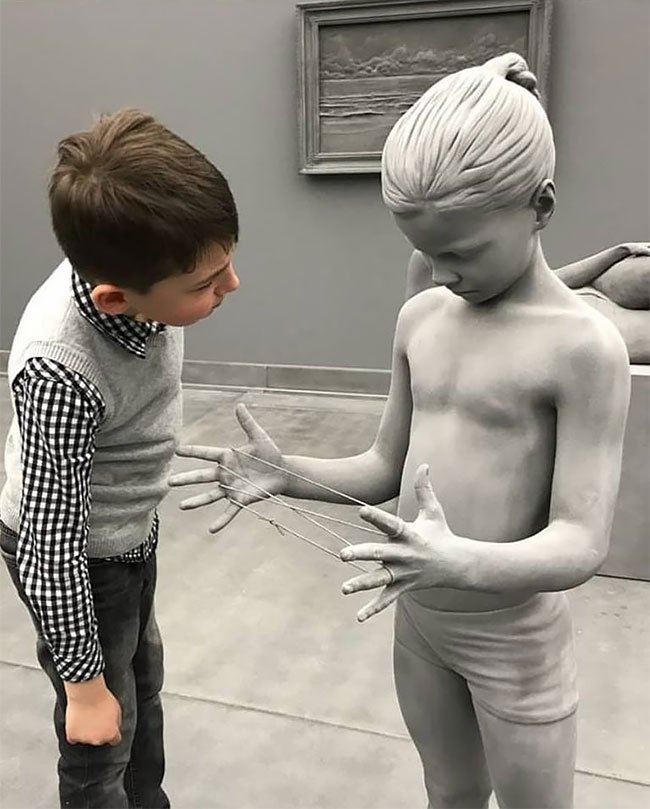 Реалистичные скульптуры от Ханса Оп де Бека