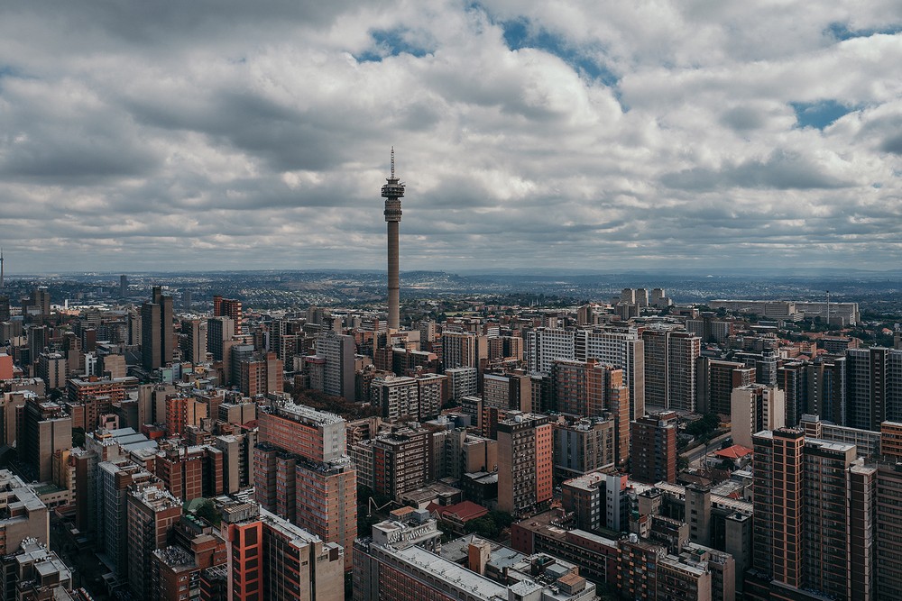 55-этажная башня Понте-Сити в Йоханнесбурге